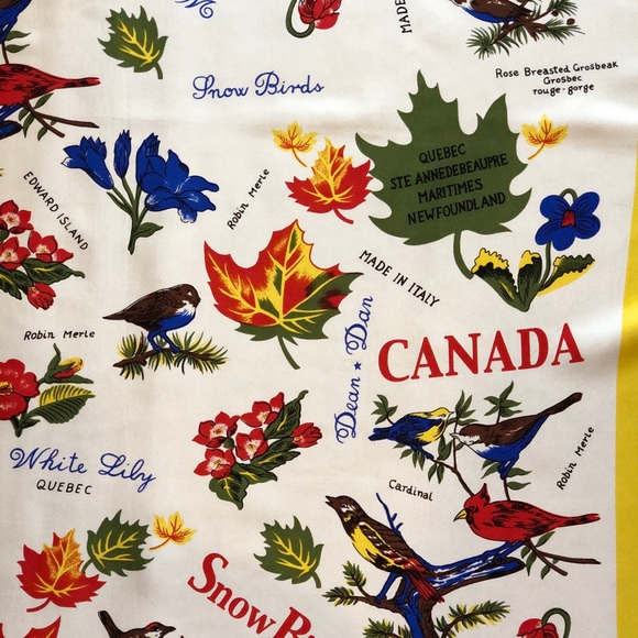 BNWT Canada silk twill scarf - Picture 3 of 6